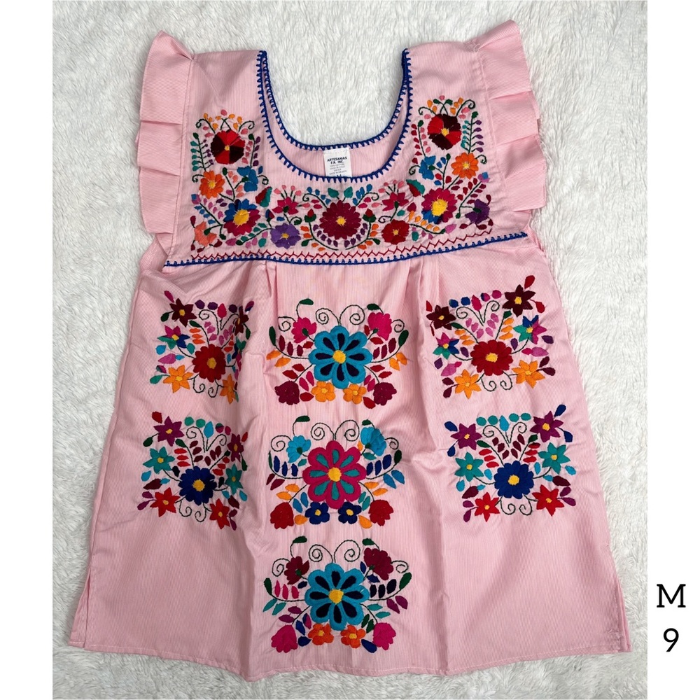 Mexican Boho Embroidered “The Jane” Top